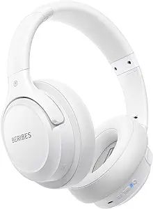 Bluetooth Headphones Over Ear,BERIBES 65H Playtime and 6 EQ Music Modes with Microphone,HiFi Ster... | Amazon (US)