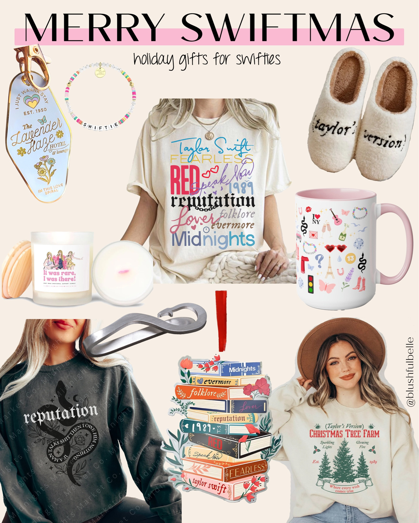 Christmas gifts for the Taylor Swift fans in your life 🫶🏻🎄 

Holiday gift guide, stocking stuffers 

#LTKGiftGuide #LTKHoliday #LTKSeasonal