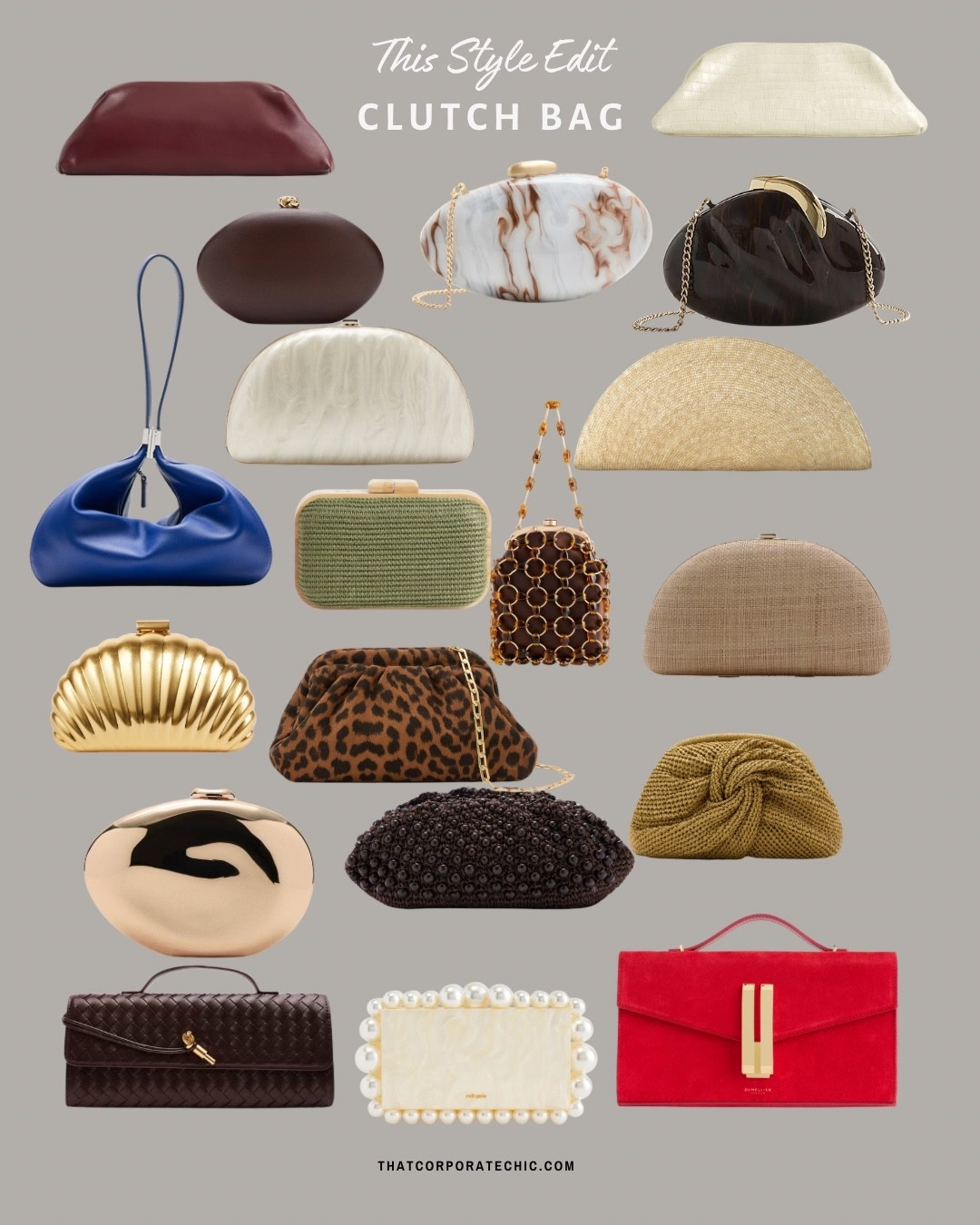 Spring summer accessories edit - The clutch bag.
Wear for brunch, birthday look, wedding guest

#LTKstyletip #LTKbag #LTKuk