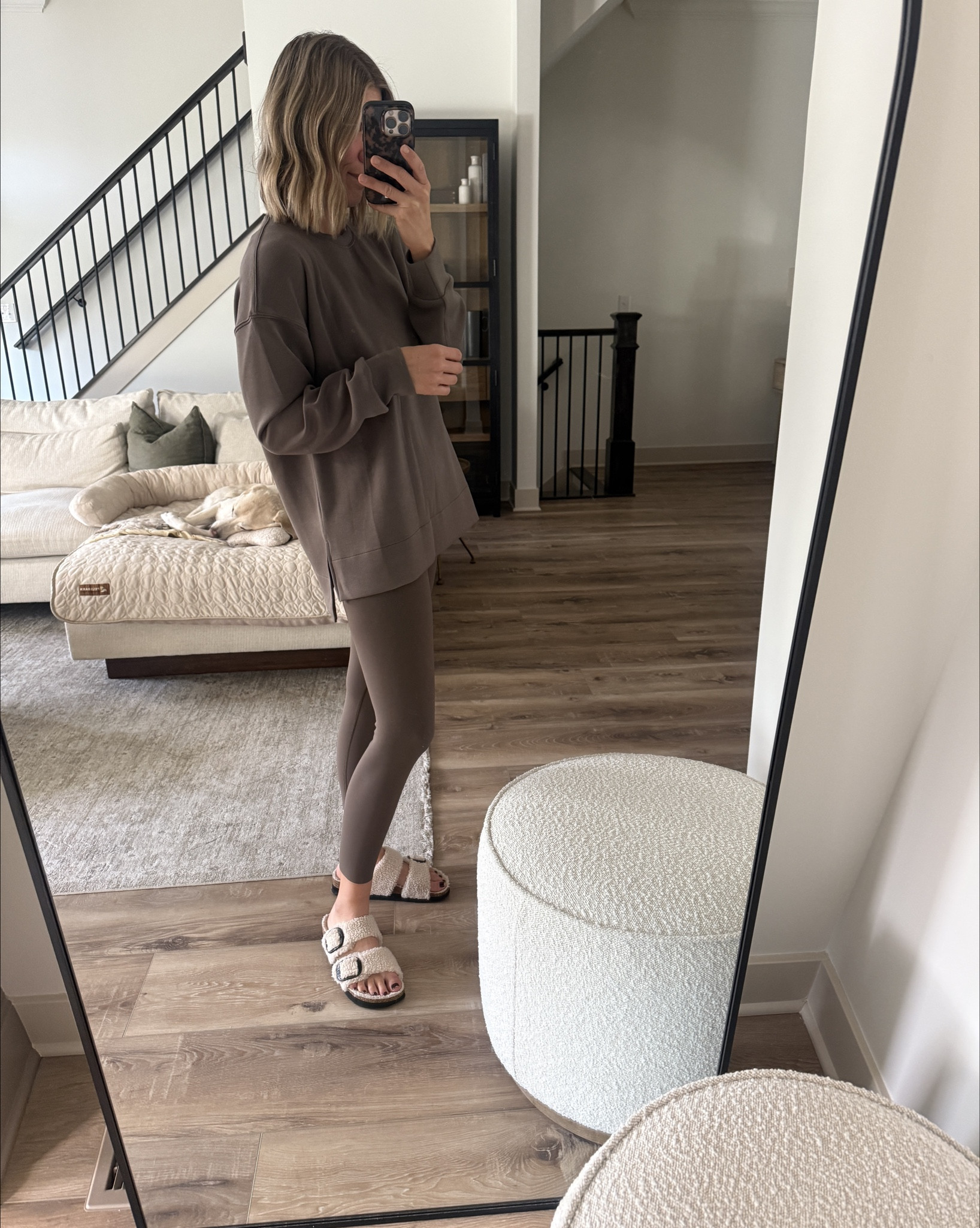 Wearing small leggings, tank + tunic sweatshirt (code: LAWXSPANX - first time purchase only)

#LTKfitnessgoals #LTKActive #LTKOver40