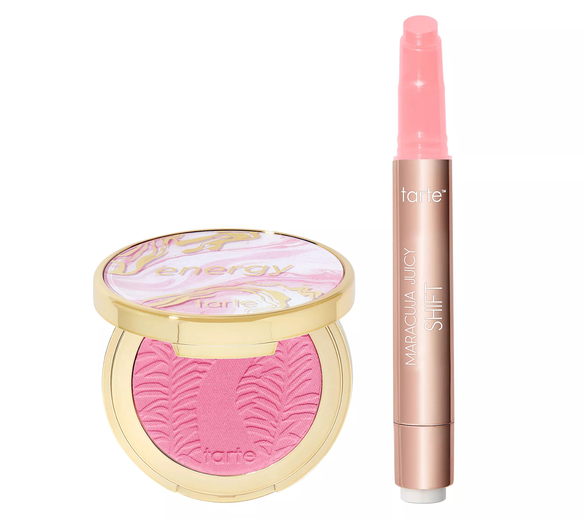 tarte Skintuitive Blush with Maracuja Juicy Shift Lip - QVC.com | QVC