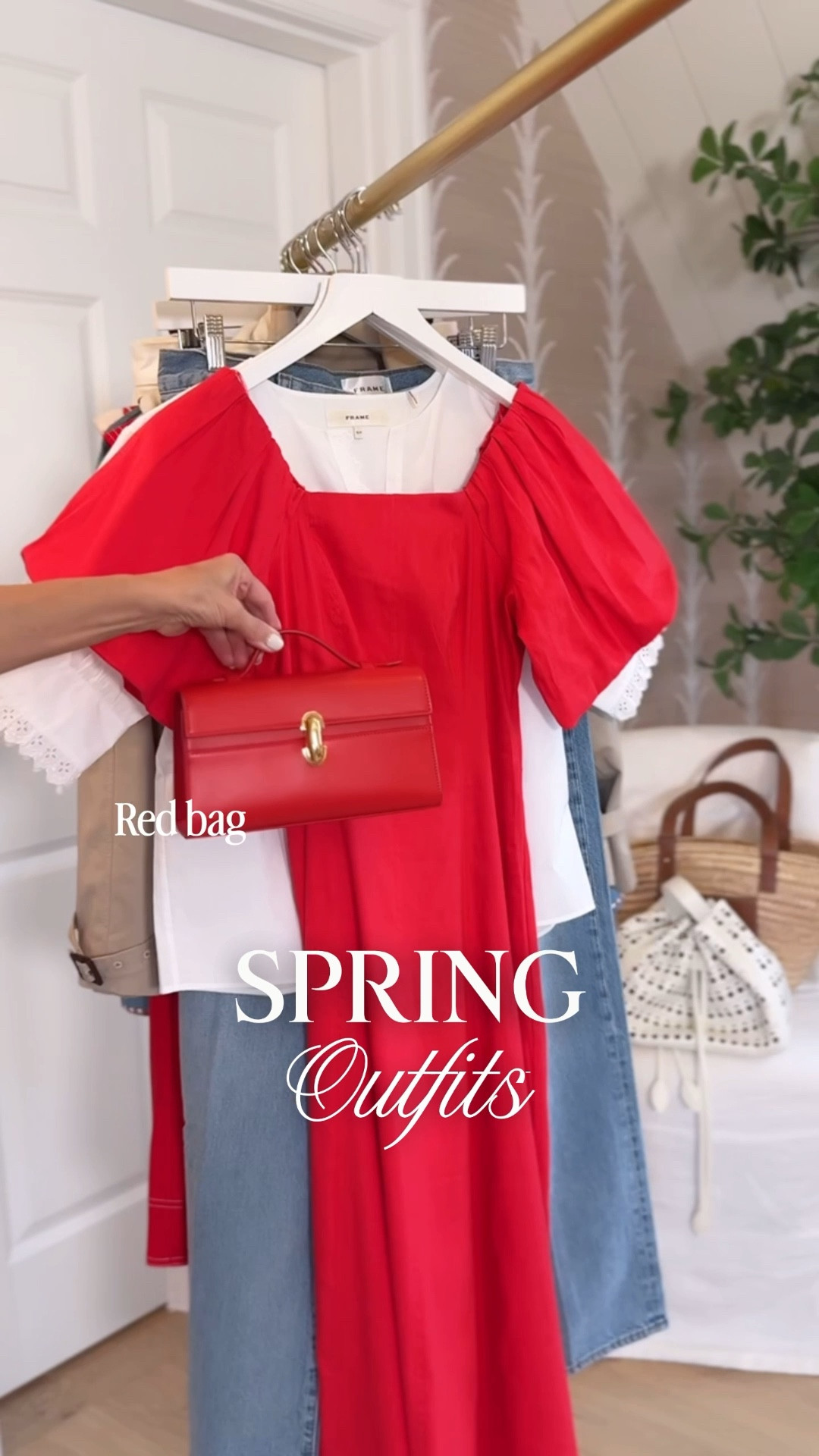 New spring outfits you need to see! Loving a pop of red this season, and I can’t stop buying it! 😂 It pairs nicely with white and cream and with blue as well!

#LTKOver40 #LTKSeasonal #LTKootd