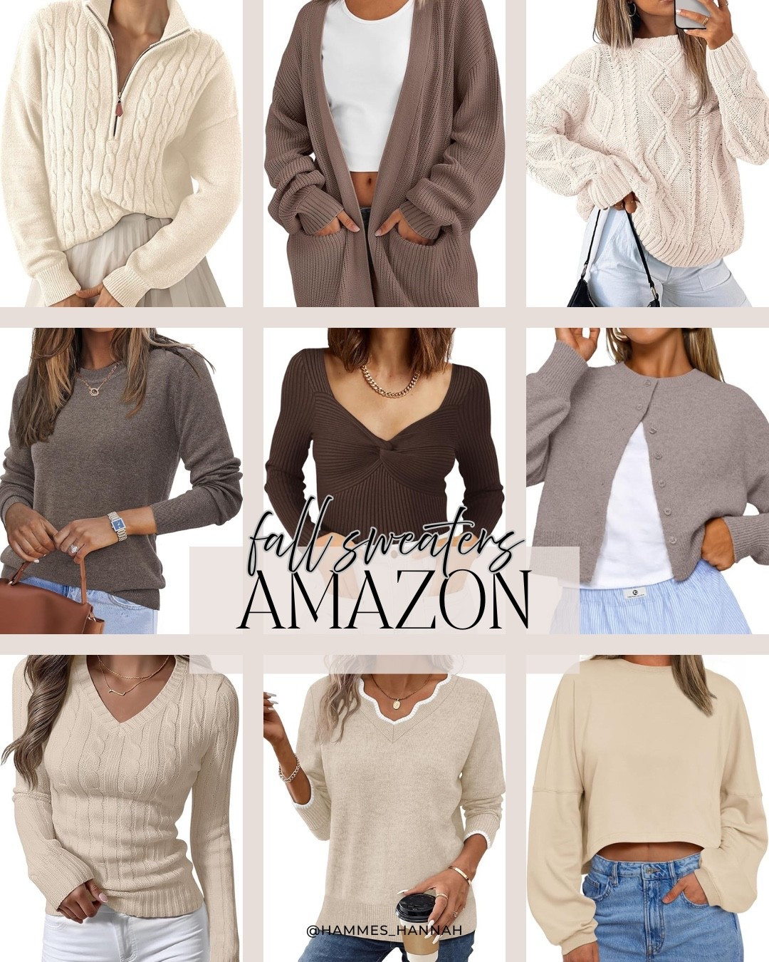 Amazon sweaters you’ll wear on repeat 🍂 Cozy knits, cardigans, and everyday staples—perfect for effortless fall layering.

amazon sweaters, fall sweaters, cozy knits, cardigan outfit, fall fashion, sweater weather, neutral fall style


#LTKSeasonal #LTKFindsUnder50 #LTKStyleTip