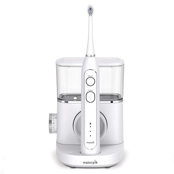 Waterpik Sonic-Fusion Professional Flossing, Electric Toothbrush & Water Flosser Combo in One, SF... | Amazon (US)