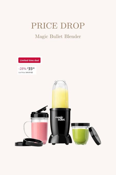 I always love having a mini blender on hand for a healthy meal or snack! This magic blender is a great brand & a great price! Also would be a great Father’s Day gift idea!! 

#LTKSaleAlert #LTKActive #LTKGiftGuide