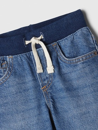 babyGap Slim Pull-On Jeans | Gap Factory