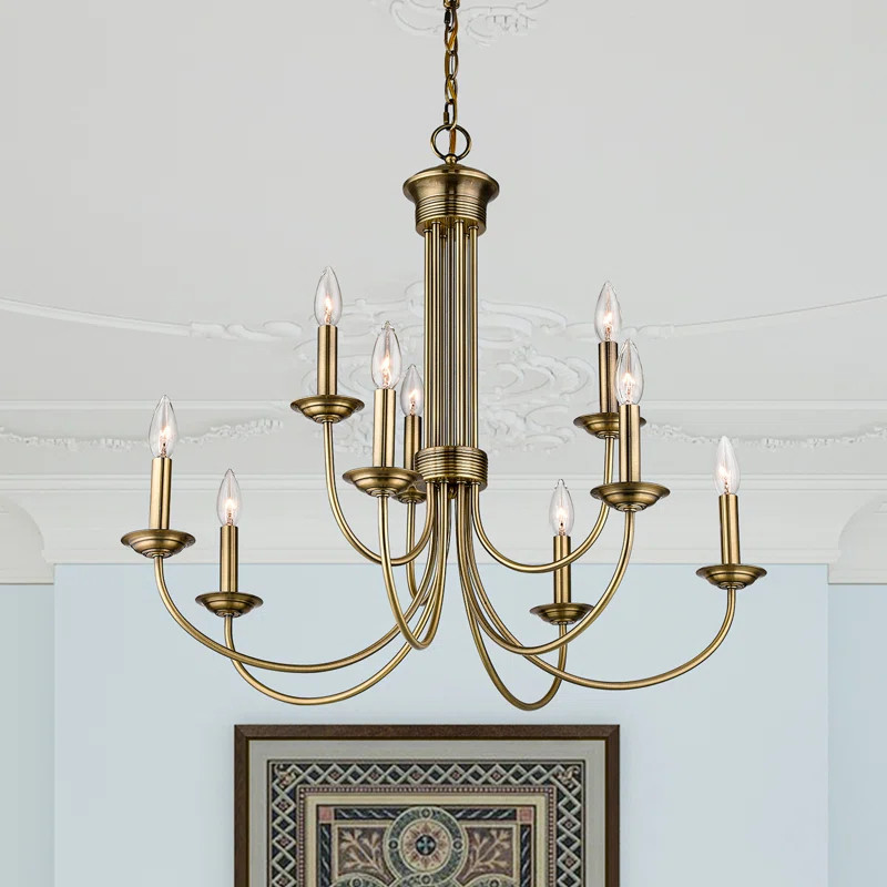 Newby 9 - Light Dimmable Chandelier | Wayfair North America