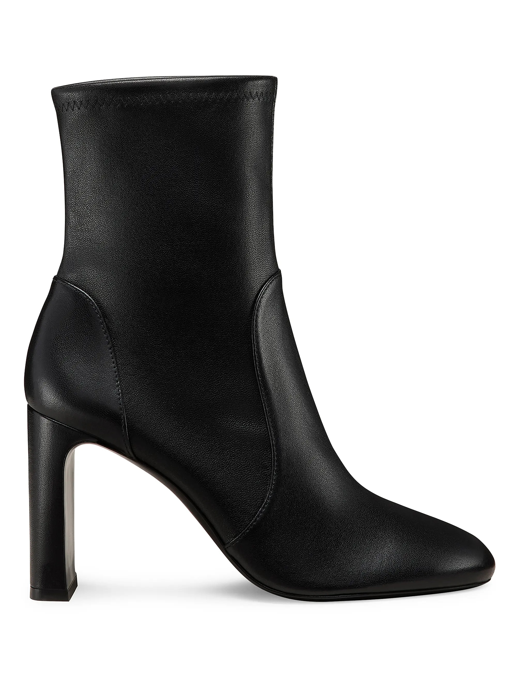 Babette 85MM Leather Booties | Saks Fifth Avenue