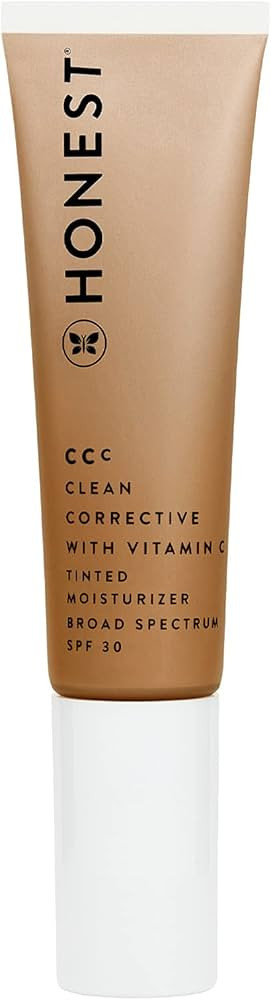 Honest Beauty CCC Clean Corrective with Vitamin C Tinted Moisturizer | Mineral SPF 30 | Vegan + C... | Amazon (US)