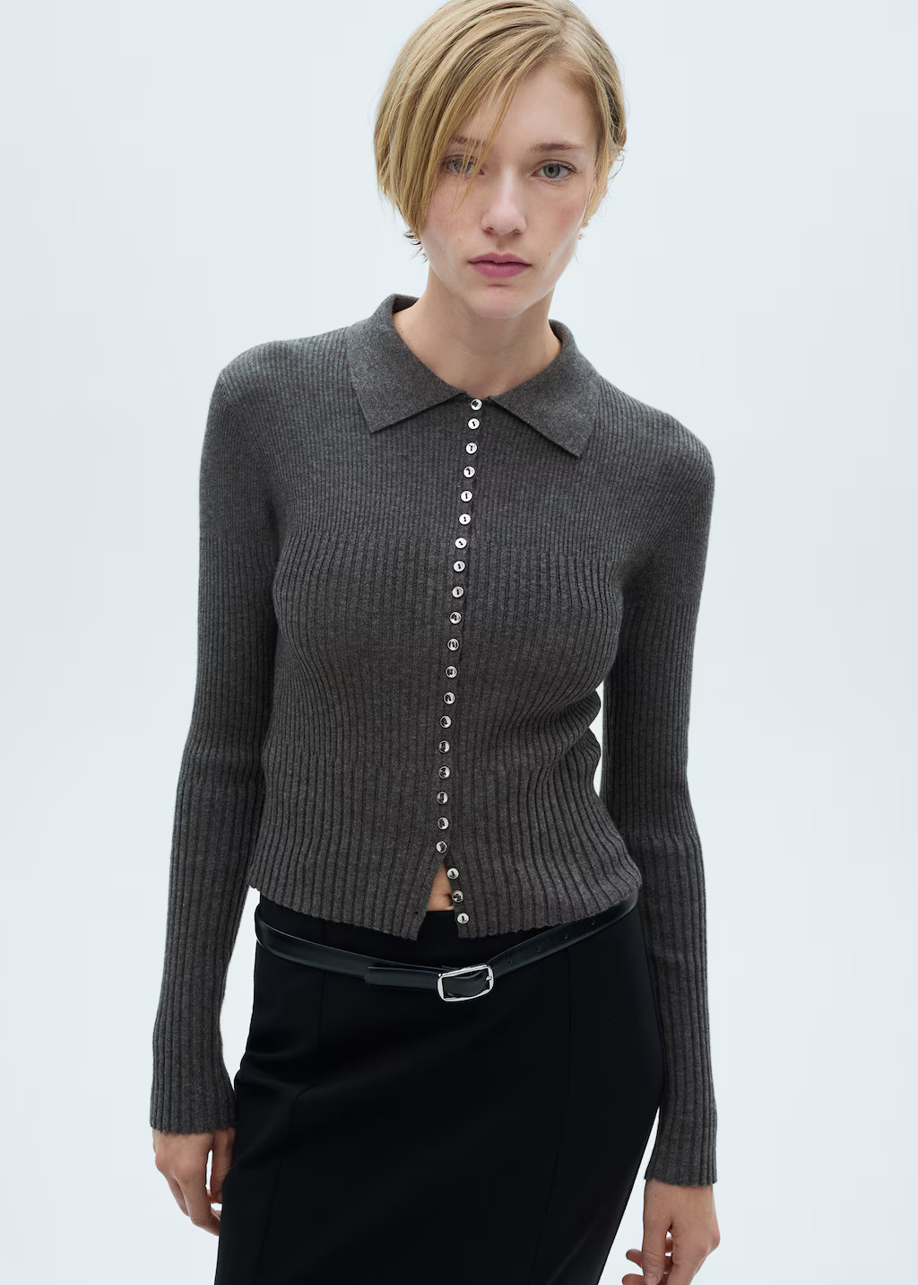 Decorative button sweater | MANGO (US)