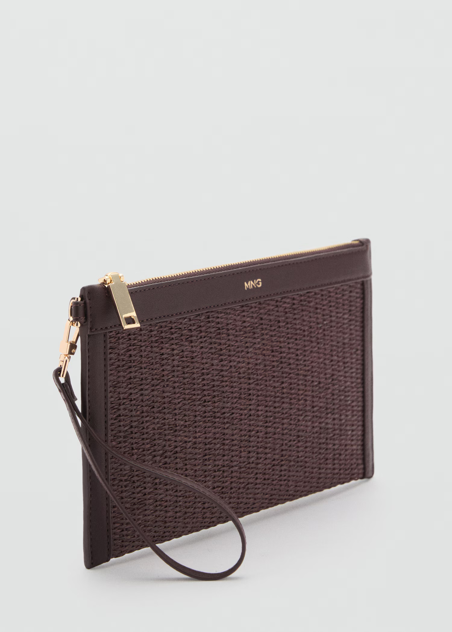 Natural fibre clutch - Women | MANGO United Kingdom | MANGO (UK)
