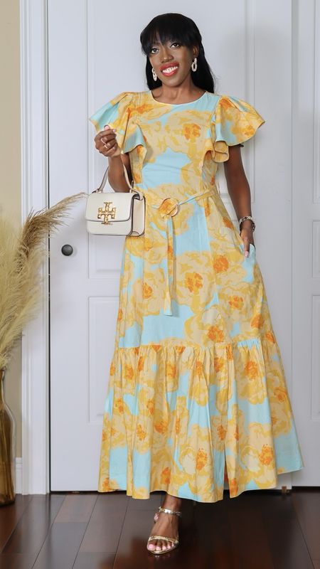 Spring Dresses and more from Rent The Runway. 
Use code RTRCUR0D7BC3 for 30% off your first month of 10 or more designer pieces. 
My dress is true to size. I’m wearing a size 6 (small). 

Dress, Spring Dress, Spring Outfit, Easter, Floral Dresses, 
#LTKStyleTip #Ootd #FloralDress #SpringDresses 

#LTKover40 #LTKparties #LTKSeasonal