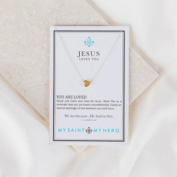 Jesus Loves You Necklace | My Saint My Hero