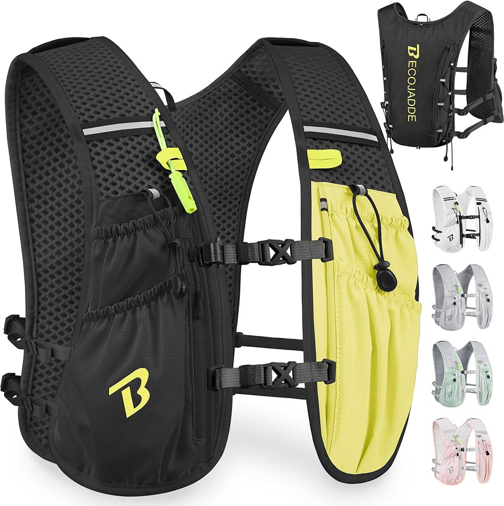 Running Vest Hydration Backpack for Men Women, 5L Lightweight Running Backpack Hydration Pack for... | Amazon (US)