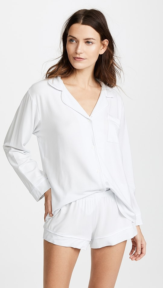 Eberjey Gisele Long Sleeve PJ Set | SHOPBOP | Shopbop