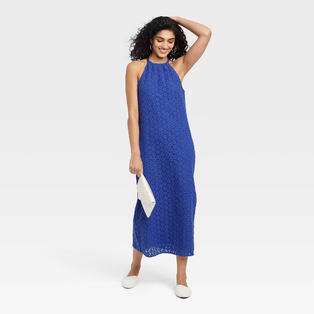 Women's Sleeveless Crochet Dress - A New Day™ | Target