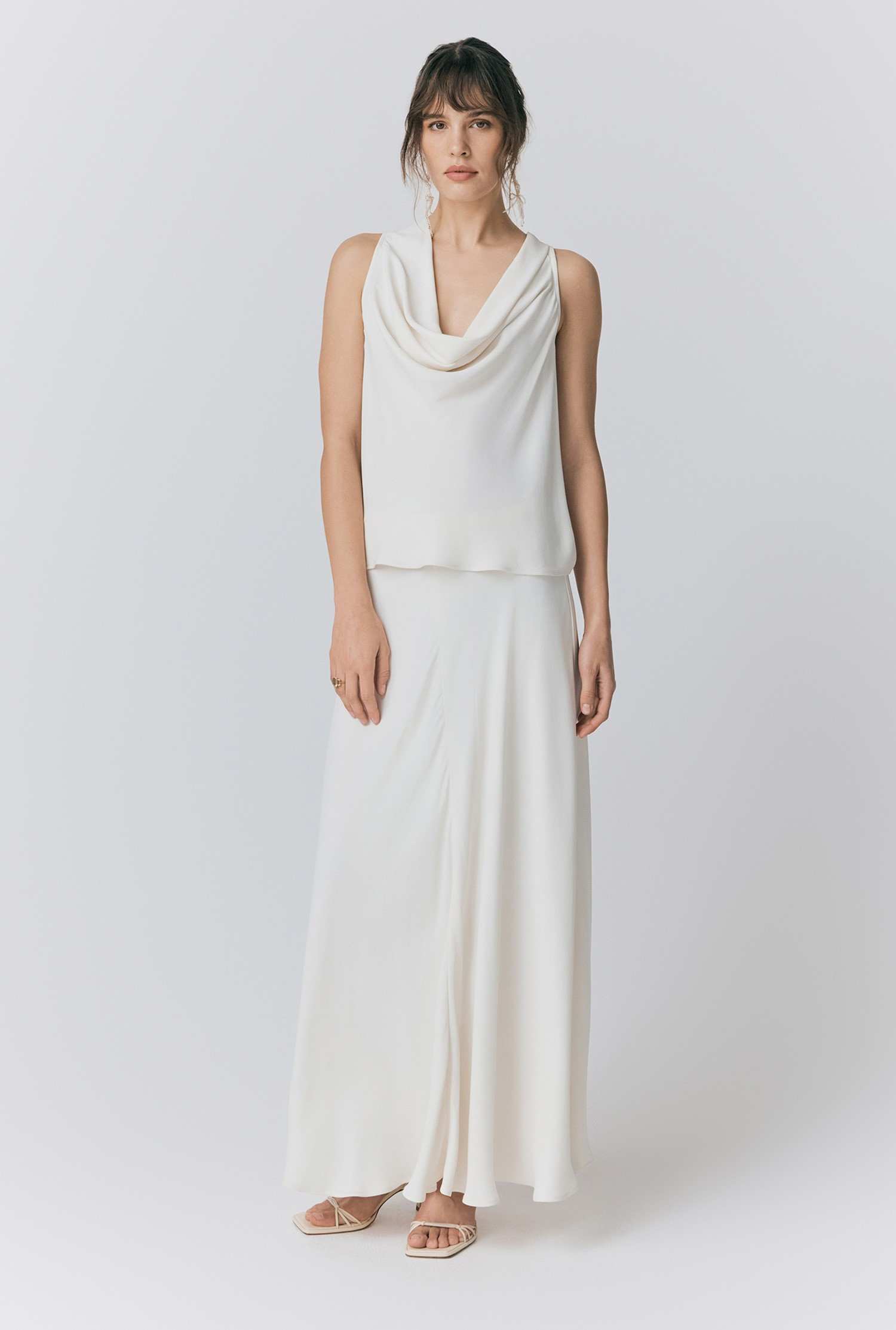 Adrianna Crepe Maxi Skirt | Ghost