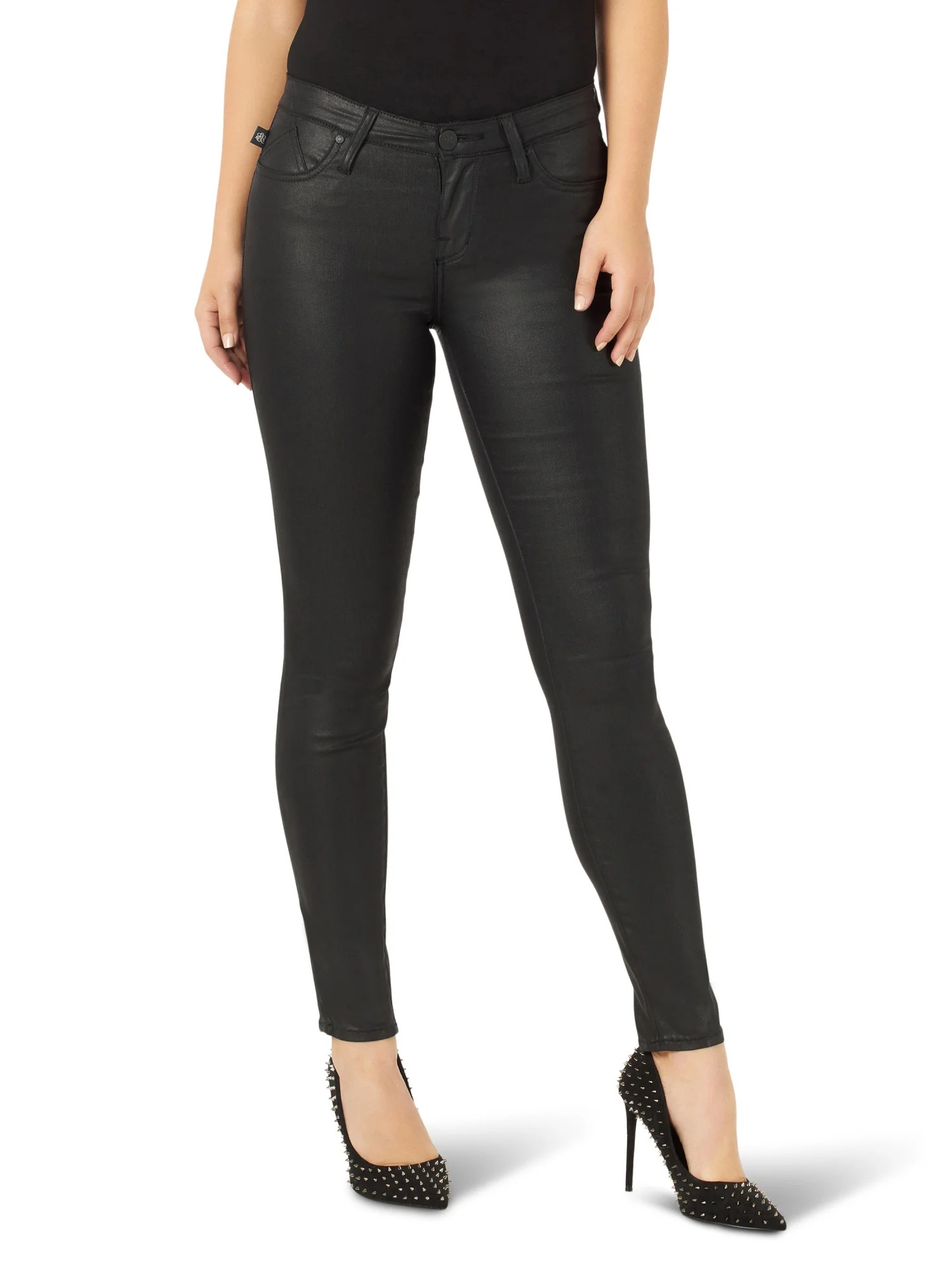 Rock & Republic Womens Denim Rx Berlin Mid Rise Skinny Jean - Walmart.com | Walmart (US)