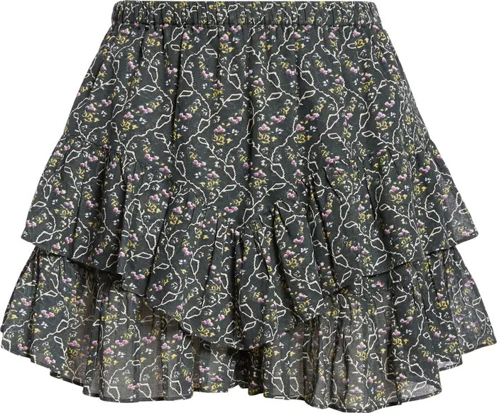 Jocadia Tiered Cotton Skort | Nordstrom