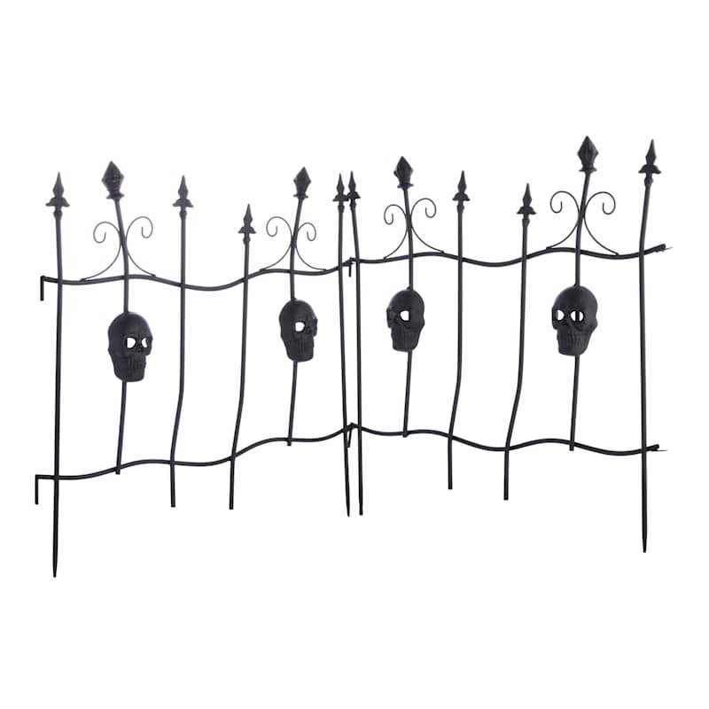 Set of 2 Iron Fences, 26" | At Home