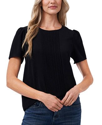 Women's Pin-tucked Blouse Top | Macys (US)