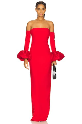 LIKELY Kiva Gown in Scarlet from Revolve.com | Revolve Clothing (Global)