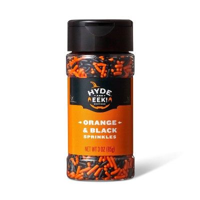 Orange and Black Jimmies - 3oz - Hyde & EEK! Boutique™ | Target