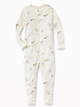 Ballerina-Print Sleeper For Toddler & Baby | Old Navy US