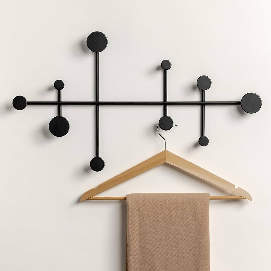 Kazai. 'Sval' Wall Wardrobe | Minimalist Coat Hook Design from Berlin | Modern Metal Wall-Mounted... | Amazon (US)
