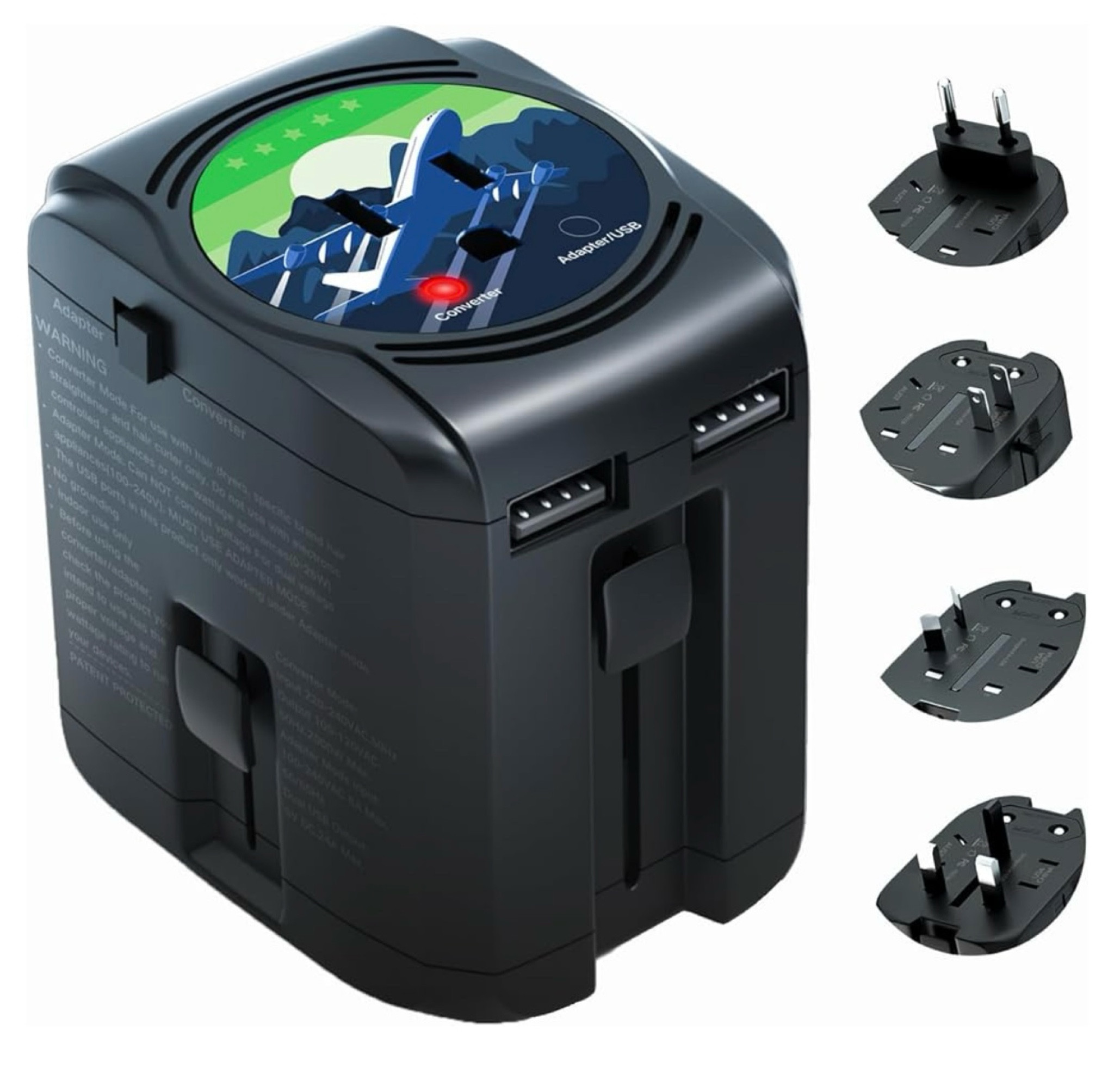 Adaptor / Converter (step down 220v to 110v)#LTKHoliday

The one that I used in the video is currently out of stock. I linked a similar adapter/ converter here  

#LTKTravel