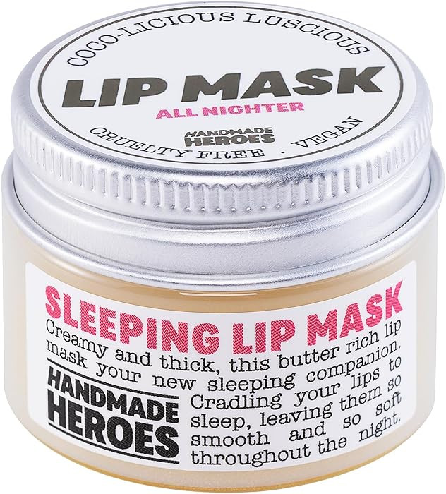 100% Natural Lip Butter Sleeping Lip Mask, Overnight Lip Moisturizer and Conditioner for Dry Lips... | Amazon (US)