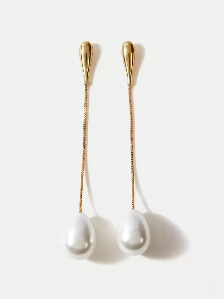 MOTF PREMIUM FAUX PEARL DROP EARRINGS | SHEIN