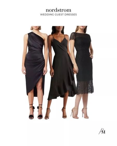Nordstrom wedding guest dresses. I love this one shoulder asymmetric dress for a formal wedding look. These are classic looks for a spring or summer wedding! 

#LTKSeasonal #LTKwedding #LTKstyletip