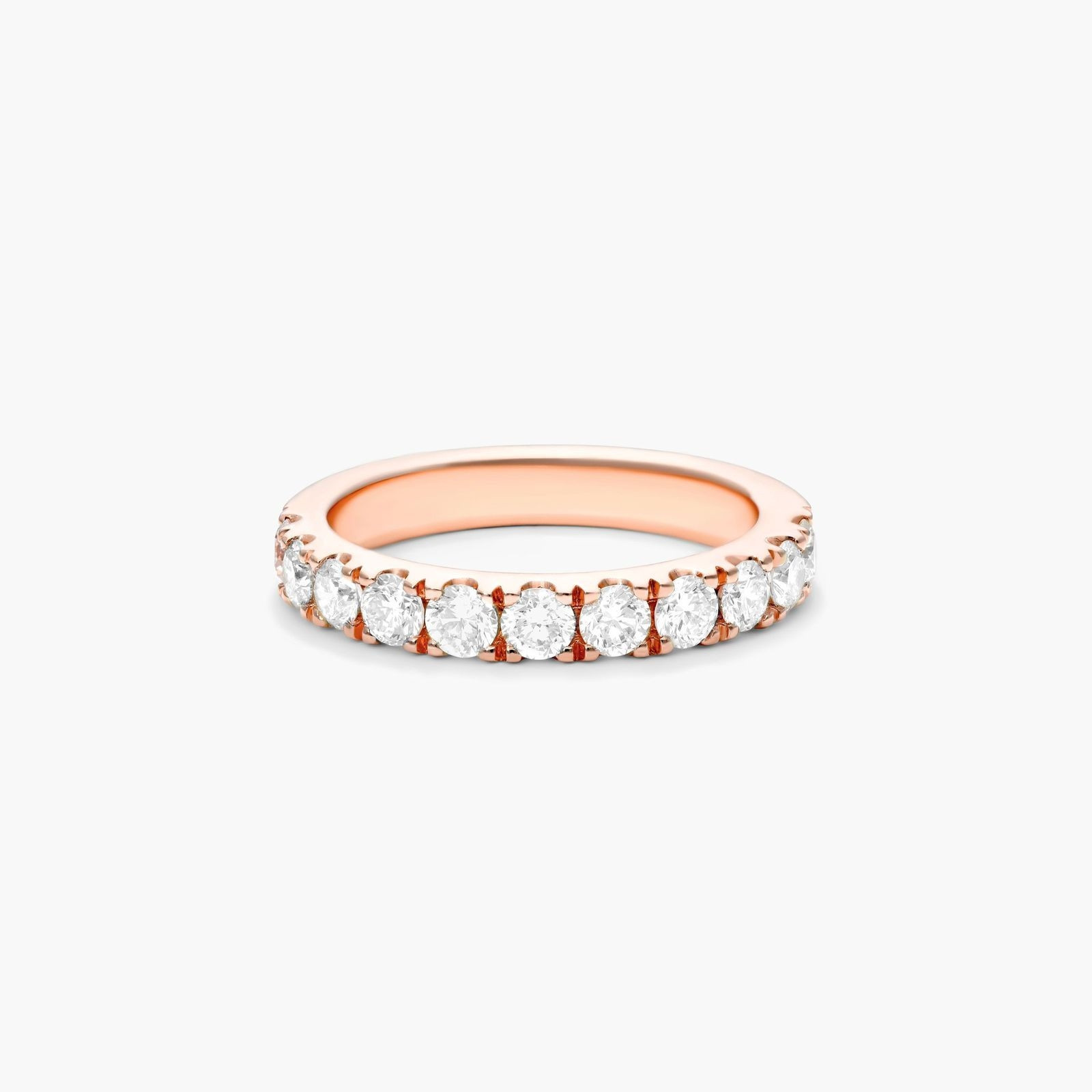 14K Rose Gold Micropavé Diamond Ring (0.25 CTW)-81329r141b | JamesAllen