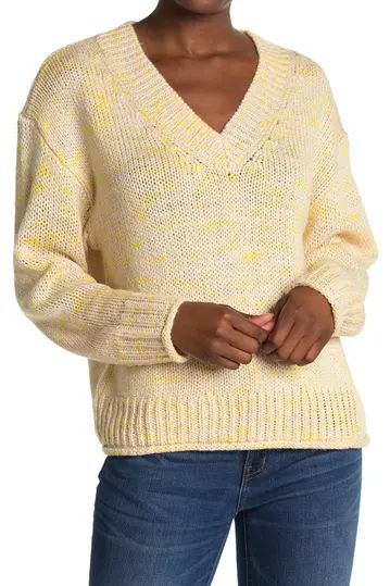 V-Neck Dolman Sleeve Sweater | Nordstrom Rack