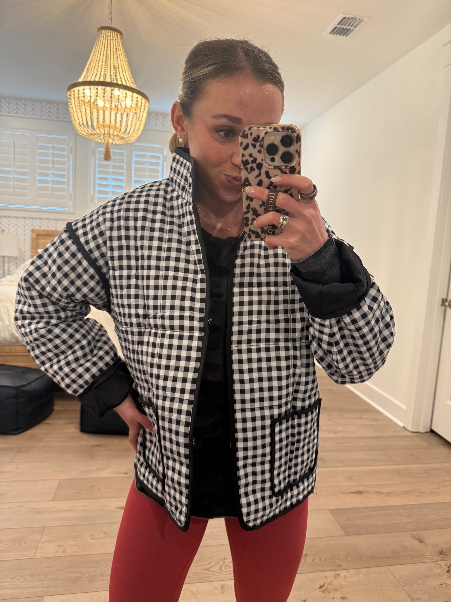 Such a cute jacket, sleeves were a bit long but look good rolled!!

#LTKootd #LTKPetite