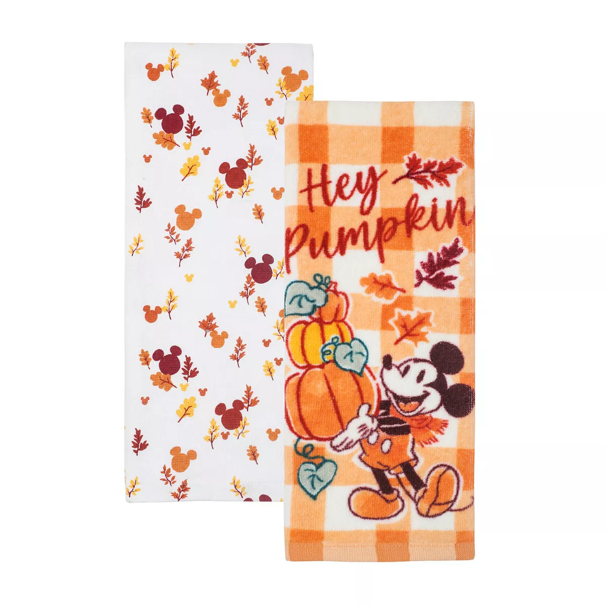 Disney's Mickey Mouse Hey Pumpkin 2-Pack Terry Kitchen Towels by Celebrate Together™ Fall | Kohl's