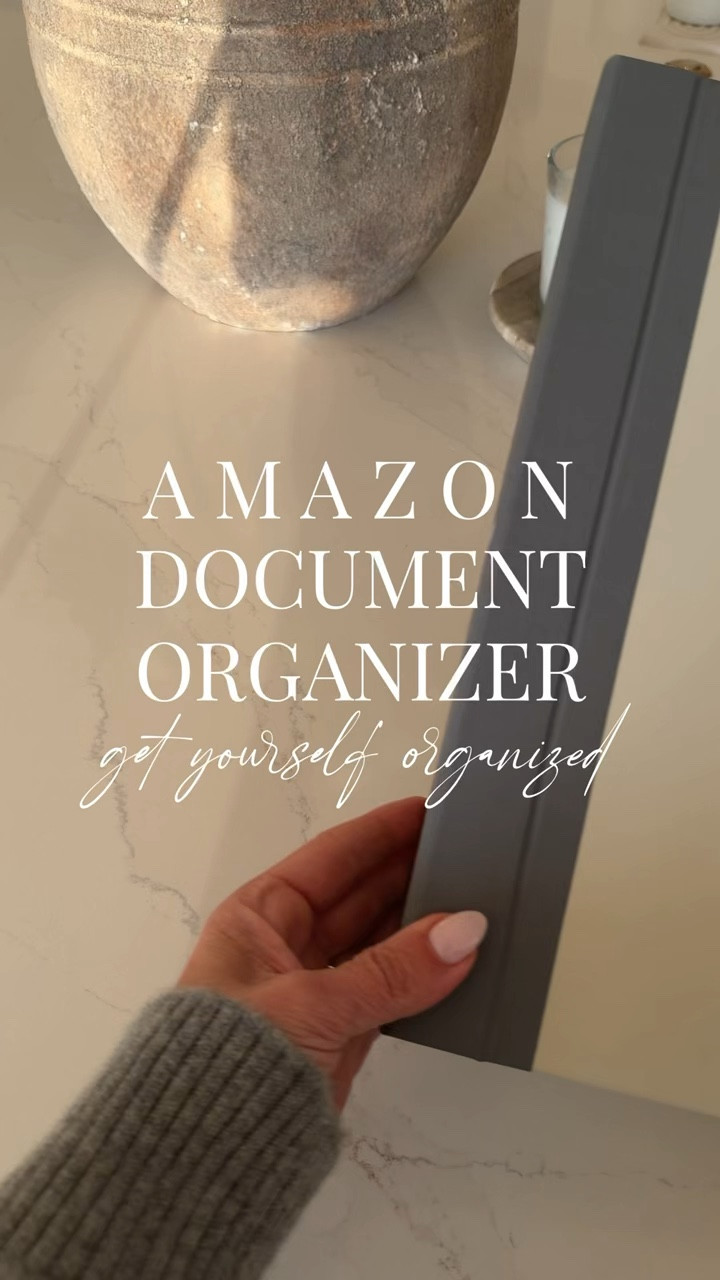 Amazon document organizer. Get yourself organized this year! Perfect for all important documents. 

#LTKTravel #LTKHome