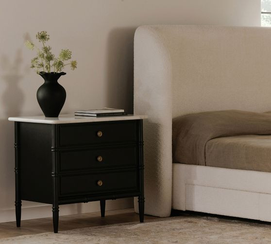 Adrien Marble Nightstand (34") | Pottery Barn (US)