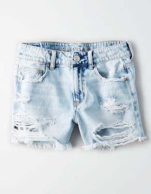 Tomgirl Denim Midi Short | American Eagle Outfitters (US & CA)