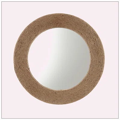 Atina Rope Round Mirror | Wayfair Professional