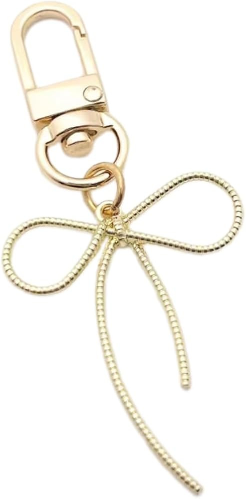 Bowknot Shape Keychain Pendant Multicolor Butterfly Knot Key Chain Fashionable Bows Ornament for ... | Amazon (US)