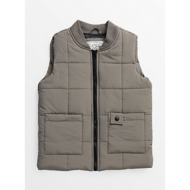 Buy Grey Padded Gilet 3-4 Years | Coats and jackets | Tu | Tu Clothing