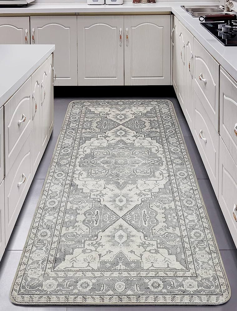 MaxRugrs Kitchen Rug Runner for Hallways 2'6"x6' No Crease Machine Washable Stain Resistant Non S... | Amazon (US)