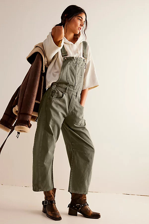 We The Free Good Luck Barrel Overalls | Free People (Global - UK&FR Excluded)