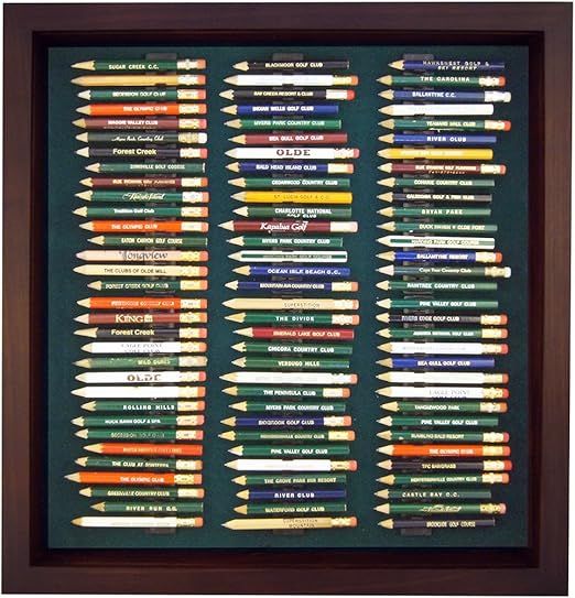 Golf Pencil Display Case with Acrylic Cover | Amazon (US)