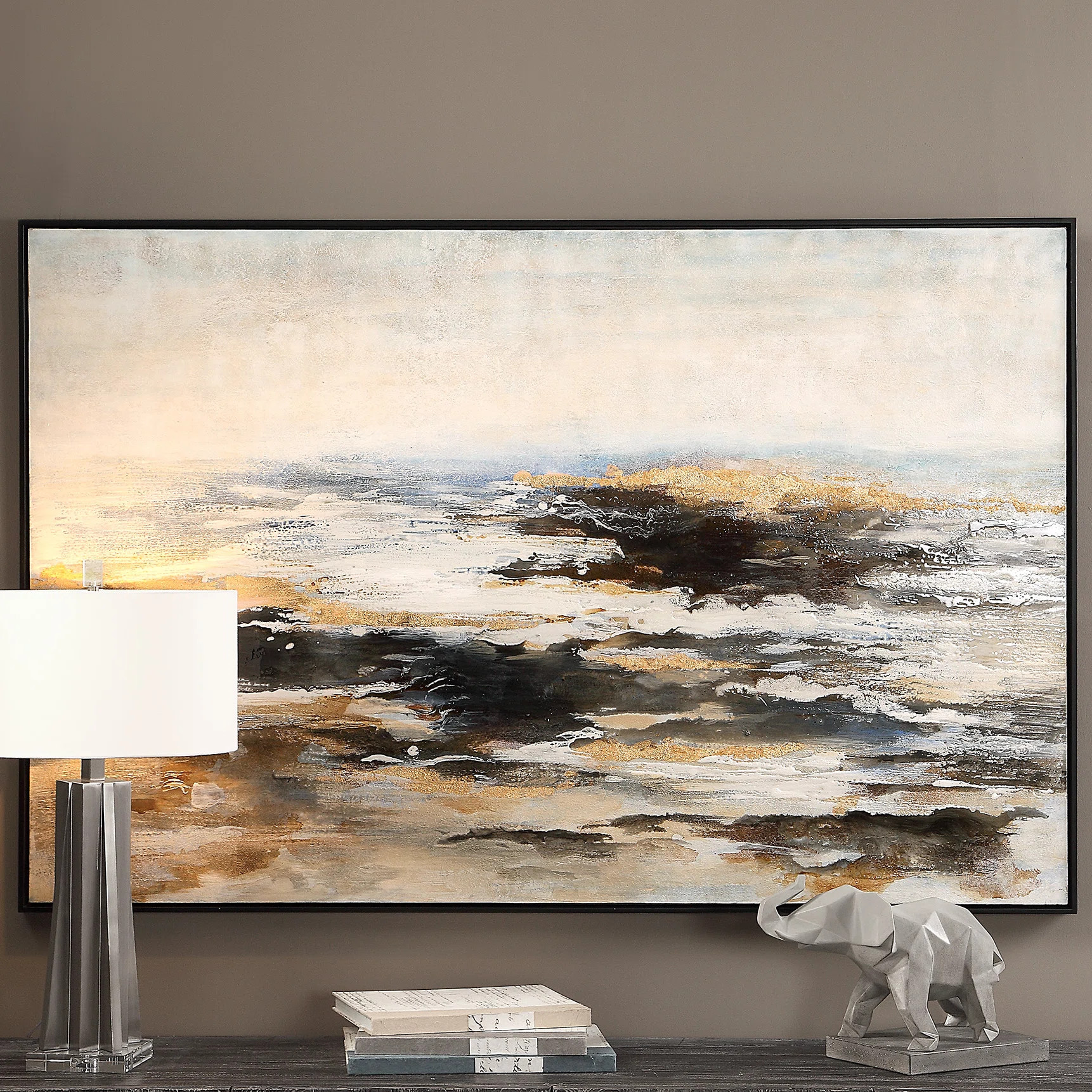 Mercer41 'Aftermath' Framed Print on Canvas & Reviews | Wayfair | Wayfair North America
