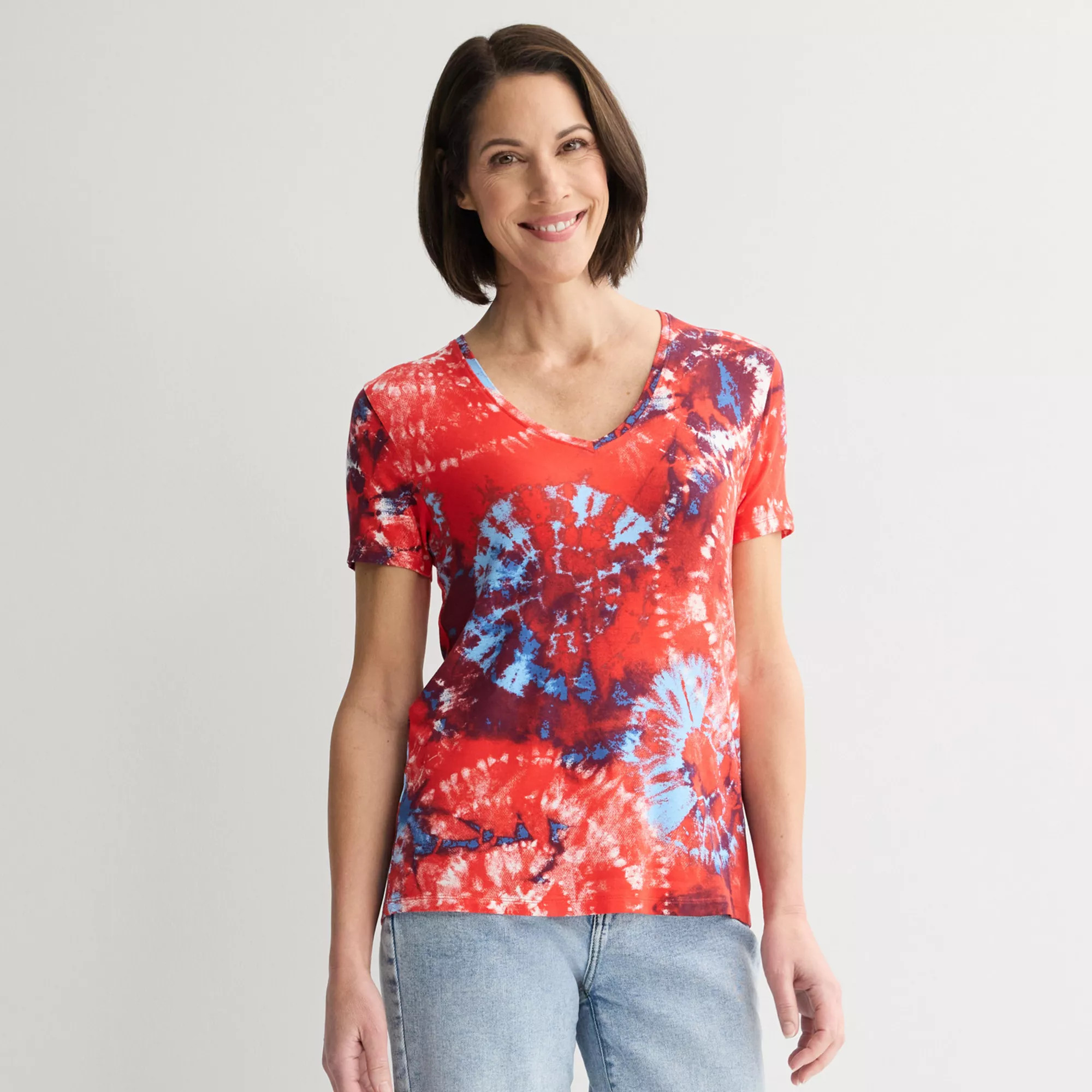 Women's Americana USA Short Sleeve Top | Kohl's