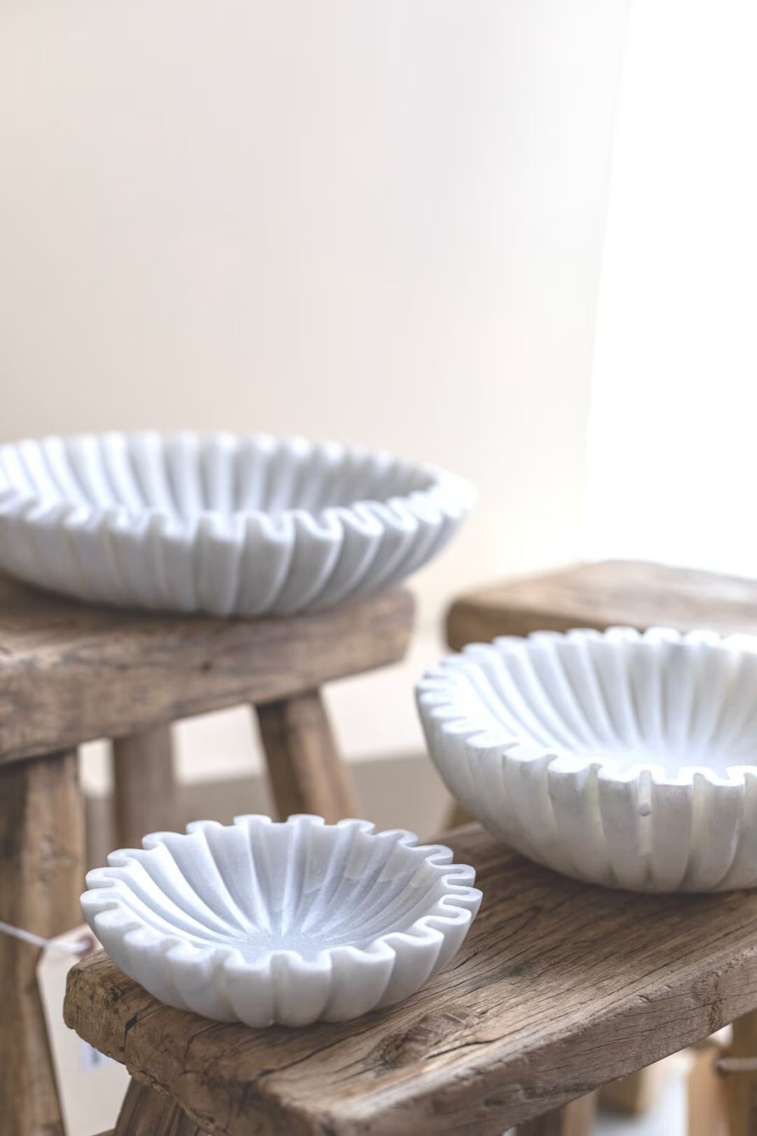 Marble Fluted Scalloped Bowls - Etsy Canada | Etsy (CAD)