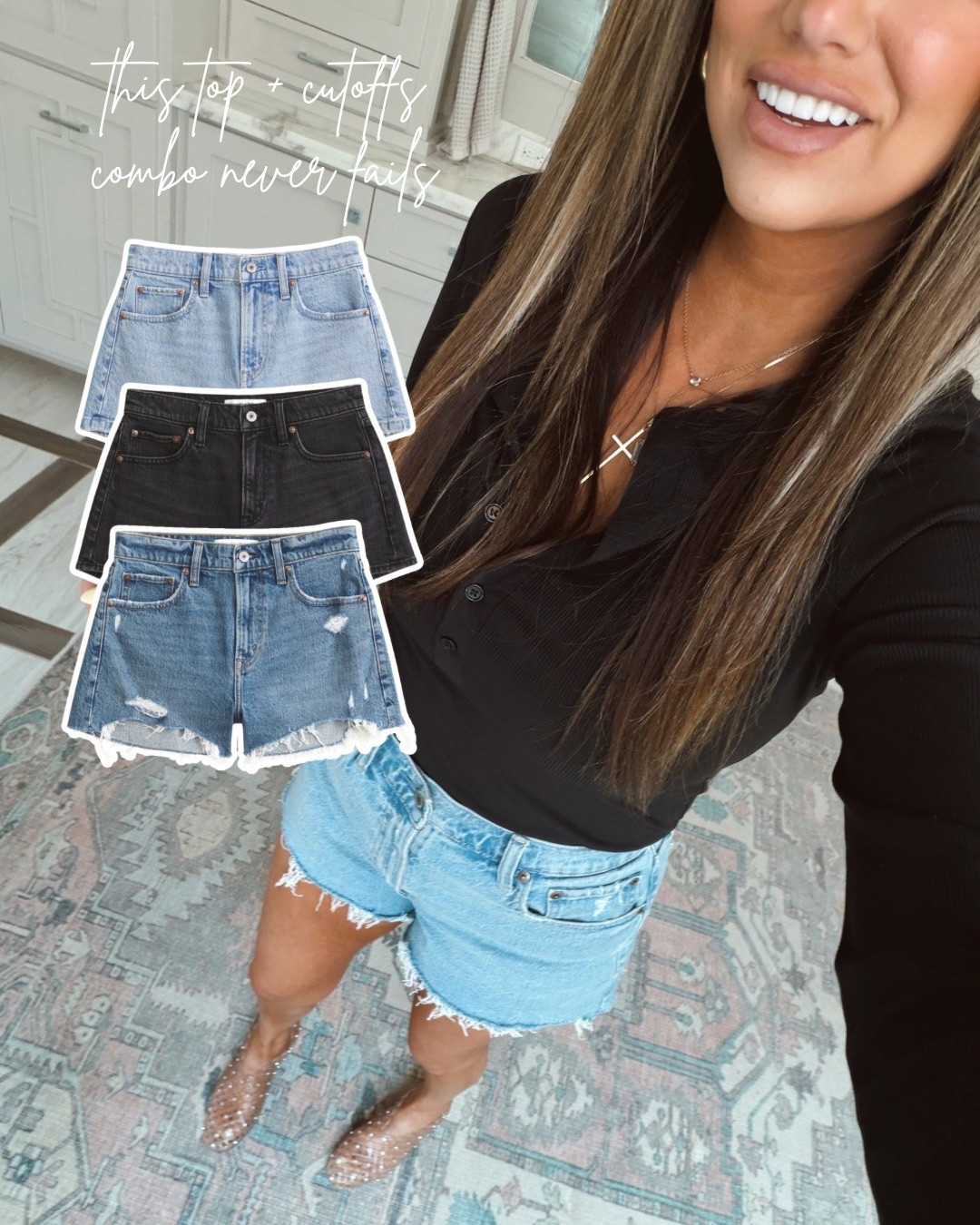 The cutest Henley top in these denim, cut off shorts for a must!!

#LTKmomlife #LTKootd #LTKSeasonal